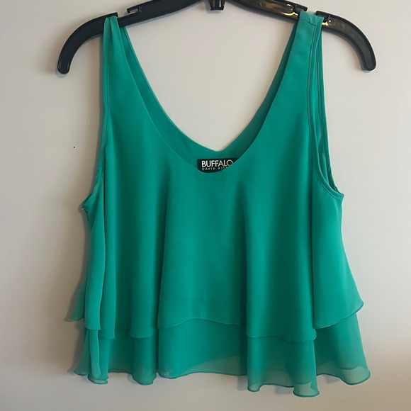 Buffalo Crop Tank Top - Picture 1 of 4